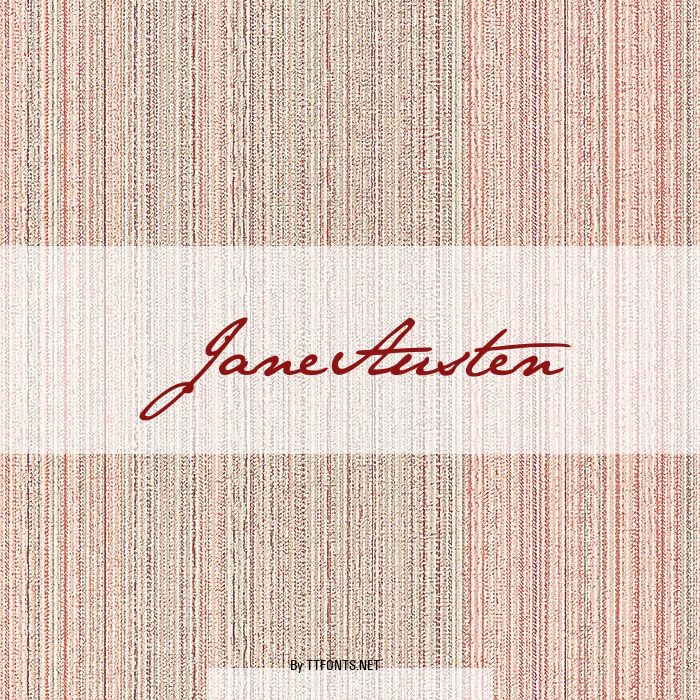 JaneAusten example