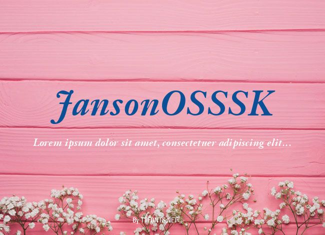 JansonOSSSK example