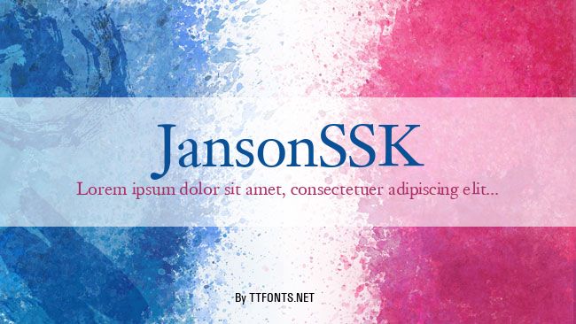 JansonSSK example