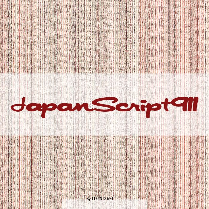 JapanScript911 example