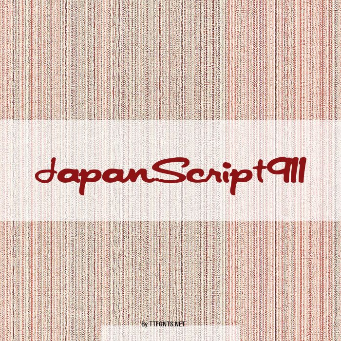 JapanScript911 example