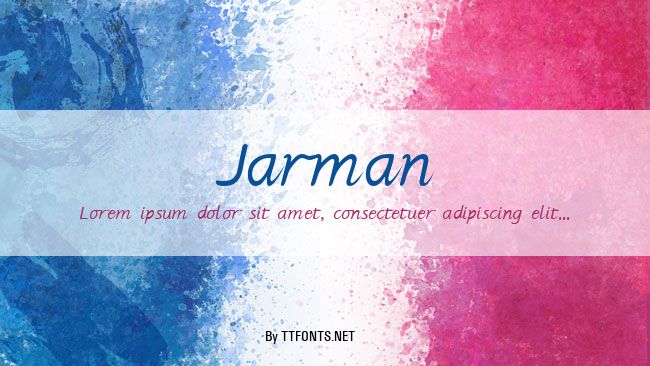 Jarman example