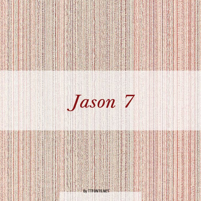 Jason 7 example
