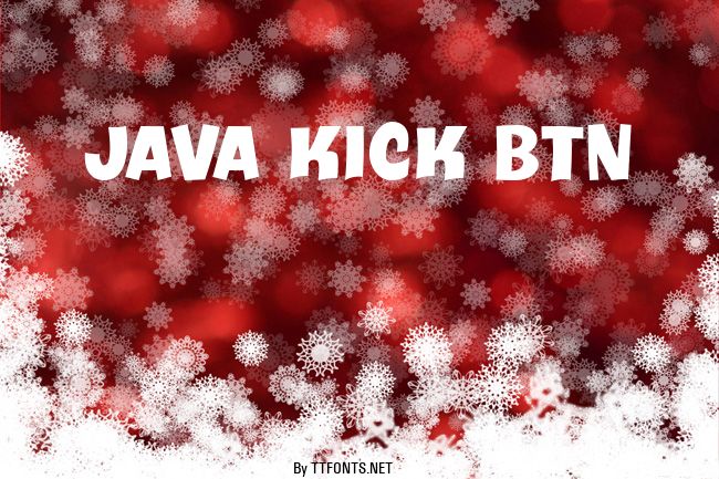 Java Kick BTN example