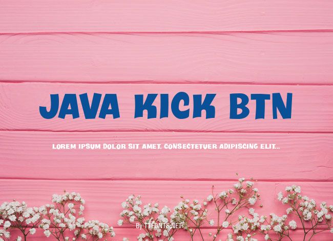 Java Kick BTN example