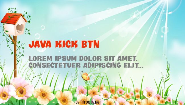 Java Kick BTN example