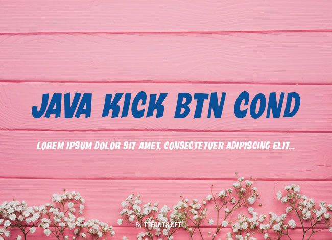 Java Kick BTN Cond example