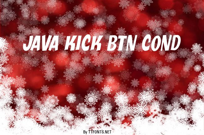 Java Kick BTN Cond example