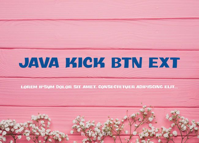 Java Kick BTN Ext example