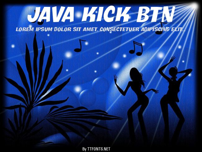 Java Kick BTN example