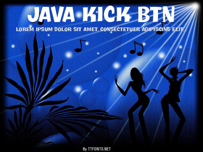 Java Kick BTN example