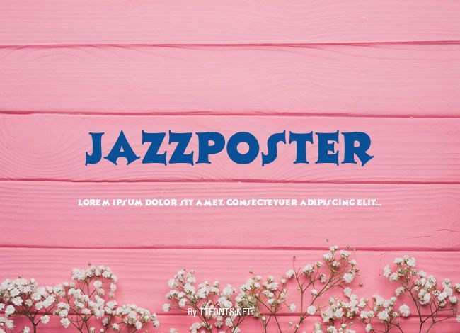 JazzPoster example