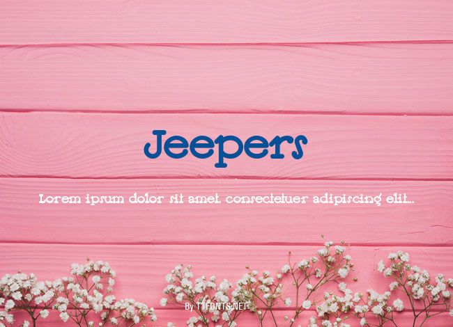 Jeepers example