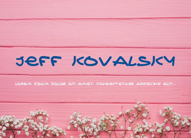 Jeff Kovalsky example