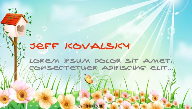Jeff Kovalsky example