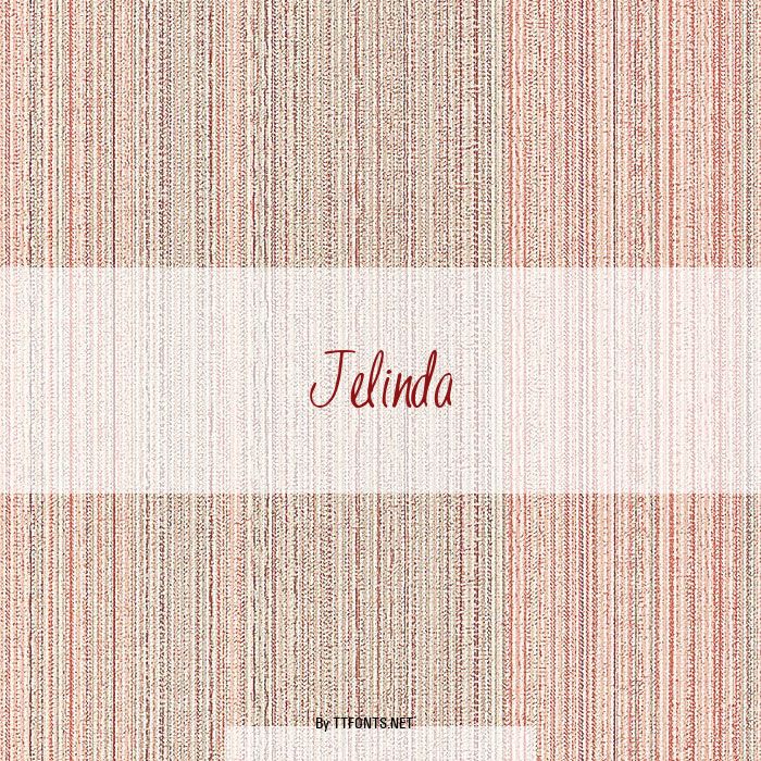 Jelinda example