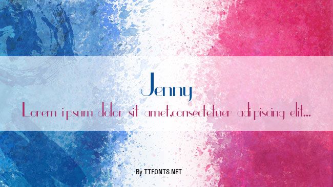 Jenny example