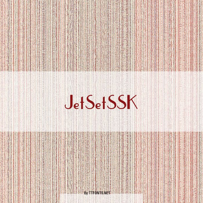 JetSetSSK example