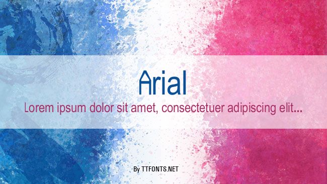 Arial example
