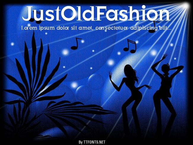 JustOldFashion example
