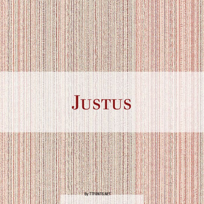 Justus example