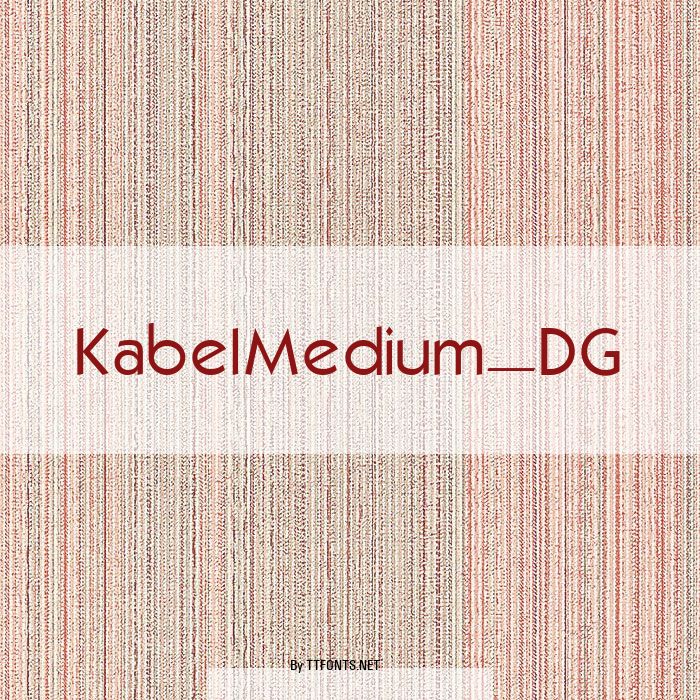 KabelMedium_DG example