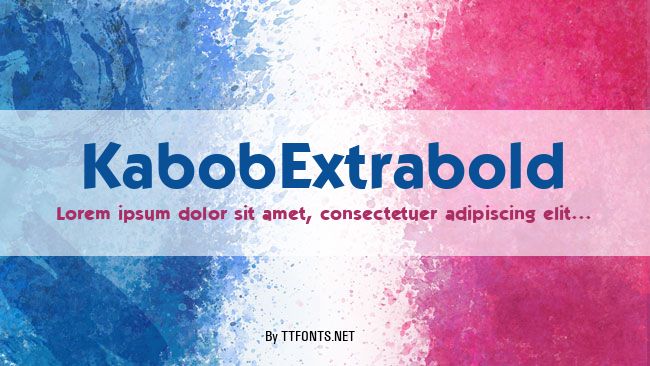 KabobExtrabold example