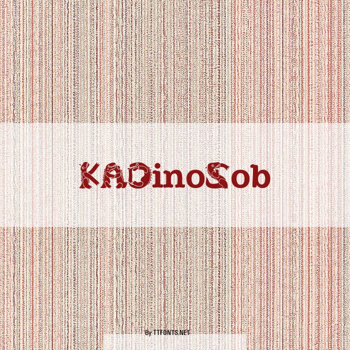 KADinoSob example