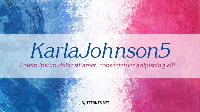 KarlaJohnson5 example