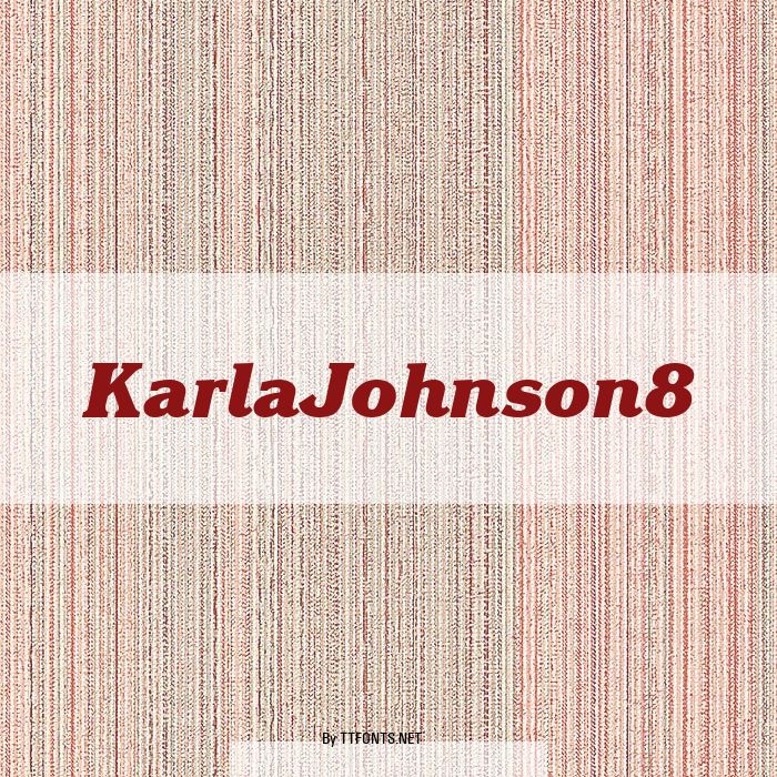 KarlaJohnson8 example