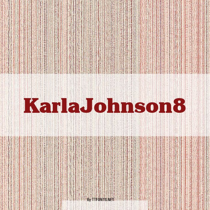 KarlaJohnson8 example