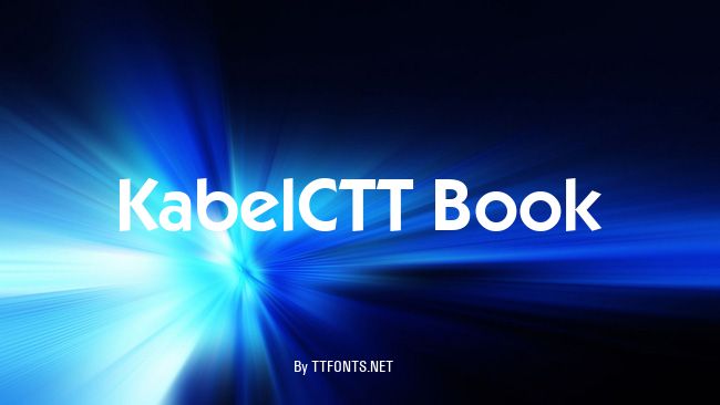 KabelCTT Book example