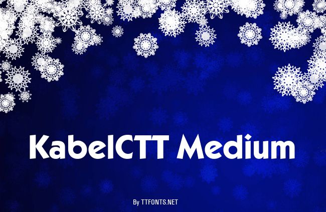 KabelCTT Medium example