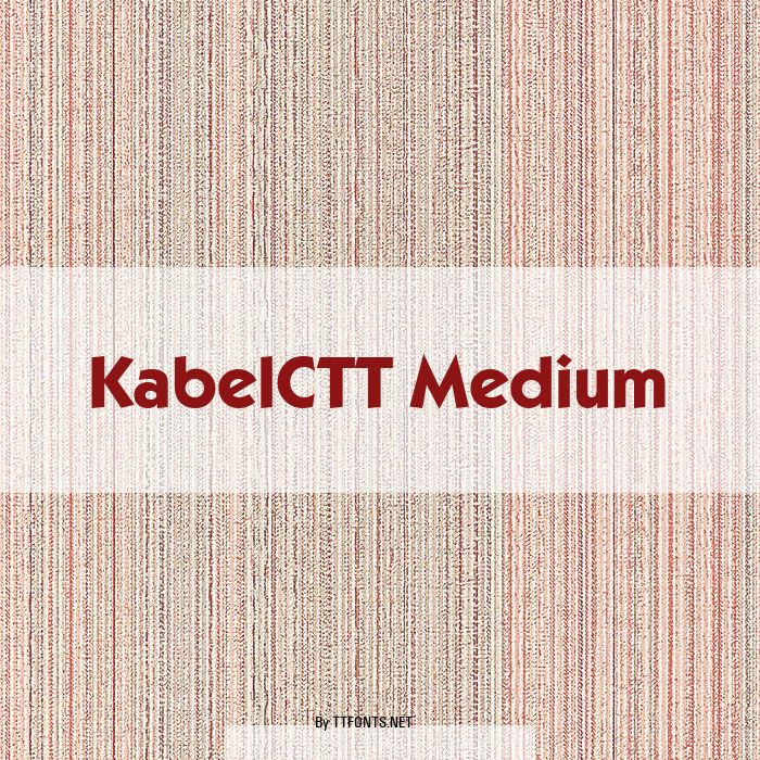 KabelCTT Medium example