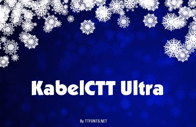 KabelCTT Ultra example
