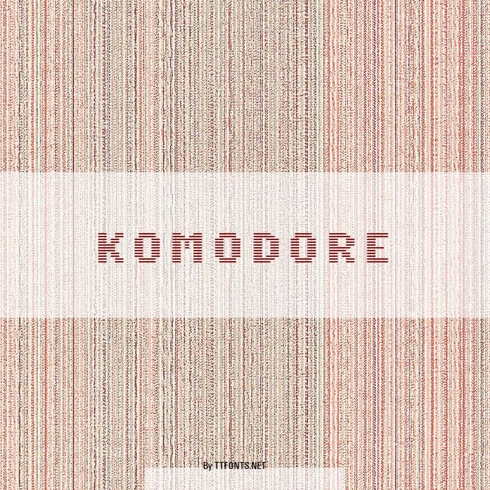 Komodore example