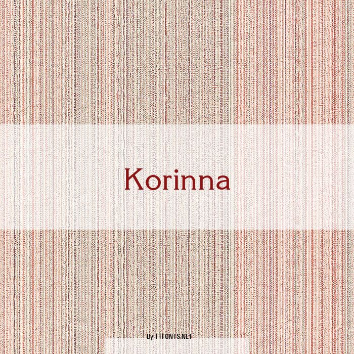 Korinna example
