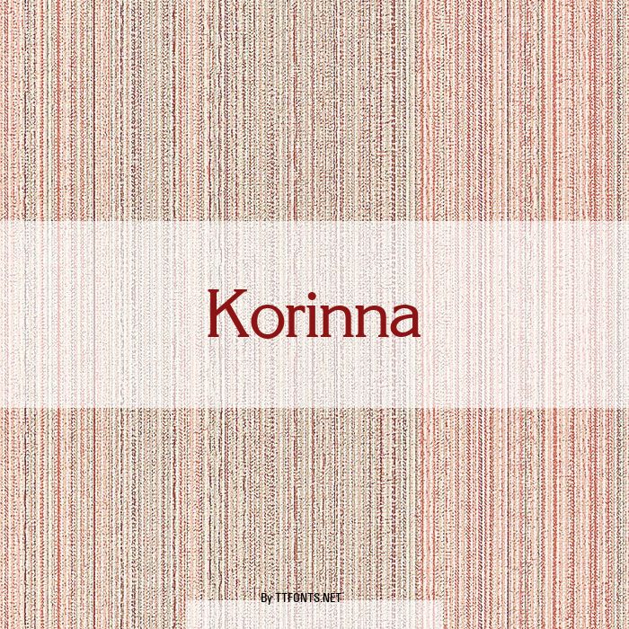 Korinna example