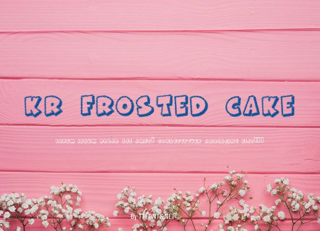 KR Frosted Cake example