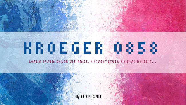 kroeger 0858 example