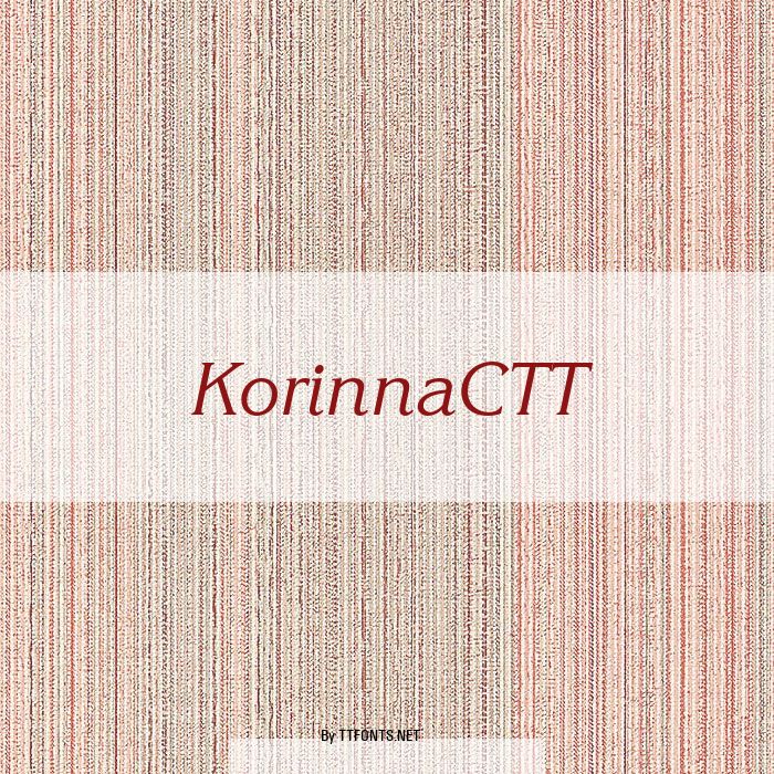 KorinnaCTT example