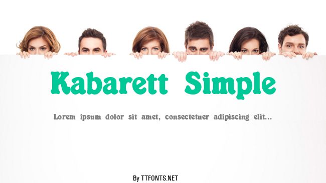 Kabarett Simple example