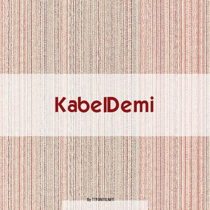 KabelDemi example