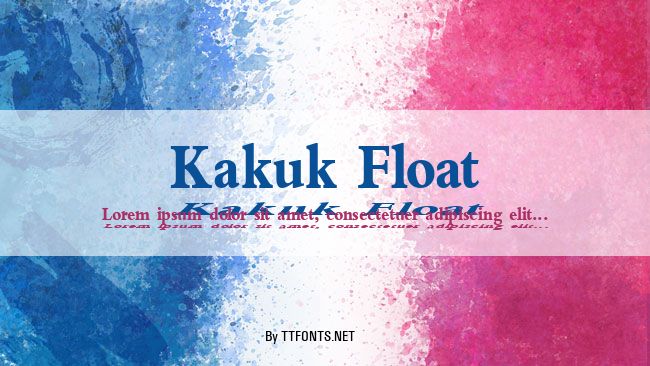 Kakuk Float example