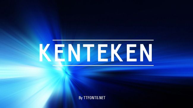 Kenteken example
