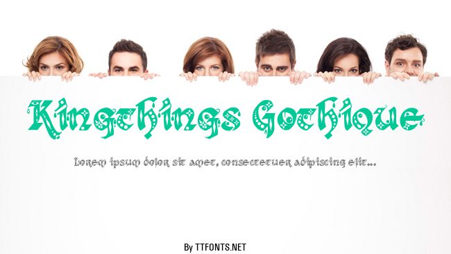 Kingthings Gothique example