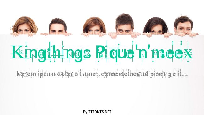 Kingthings Pique'n'meex example