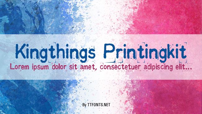 Kingthings Printingkit example