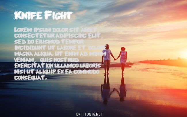 Knife Fight example