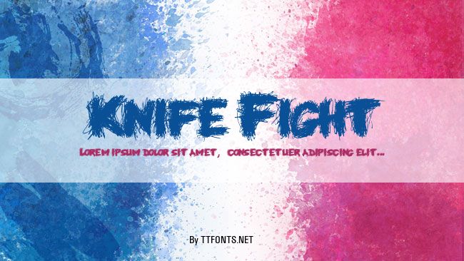 Knife Fight example